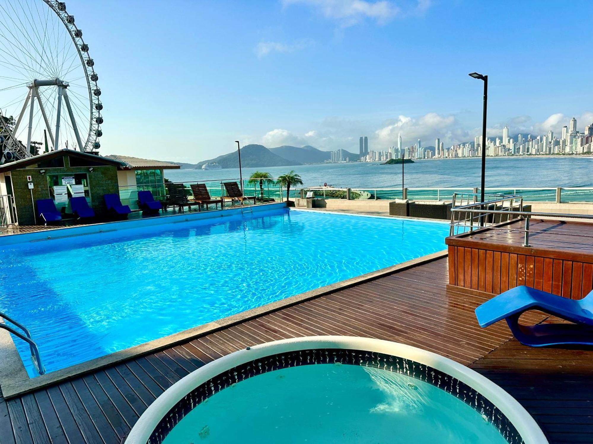Studio Pe Na Areia Balneário Camboriú エクステリア 写真
