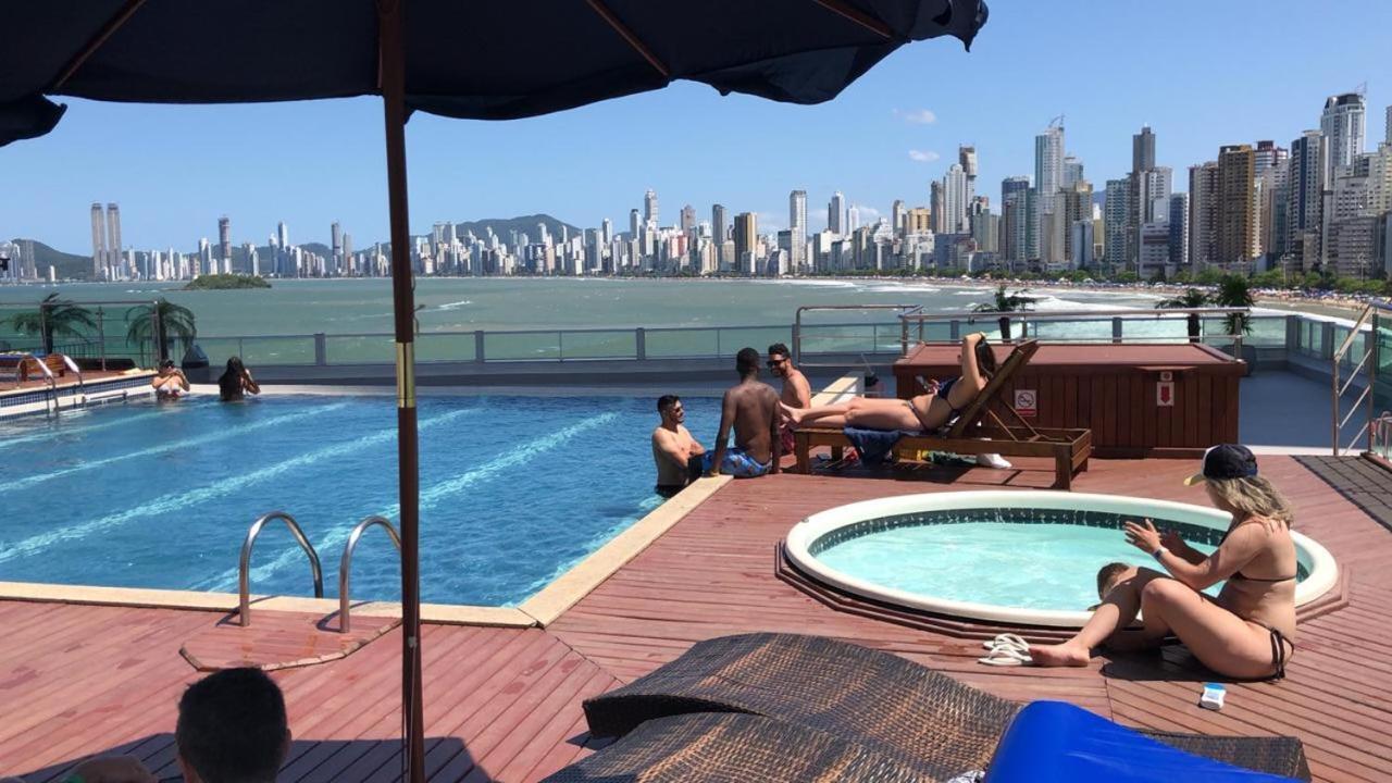 Studio Pe Na Areia Balneário Camboriú エクステリア 写真